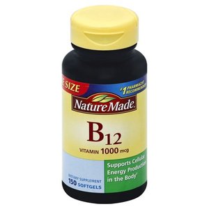 lot 74 image: Nature Made Vitamin B12 1000 mcg Softgels - 150ct