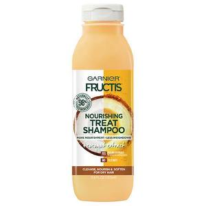 lot 81 image: Garnier Fructis Nourishing Treat Shampoo, For Dry Hair, Coconut, 11.8 fl. oz.