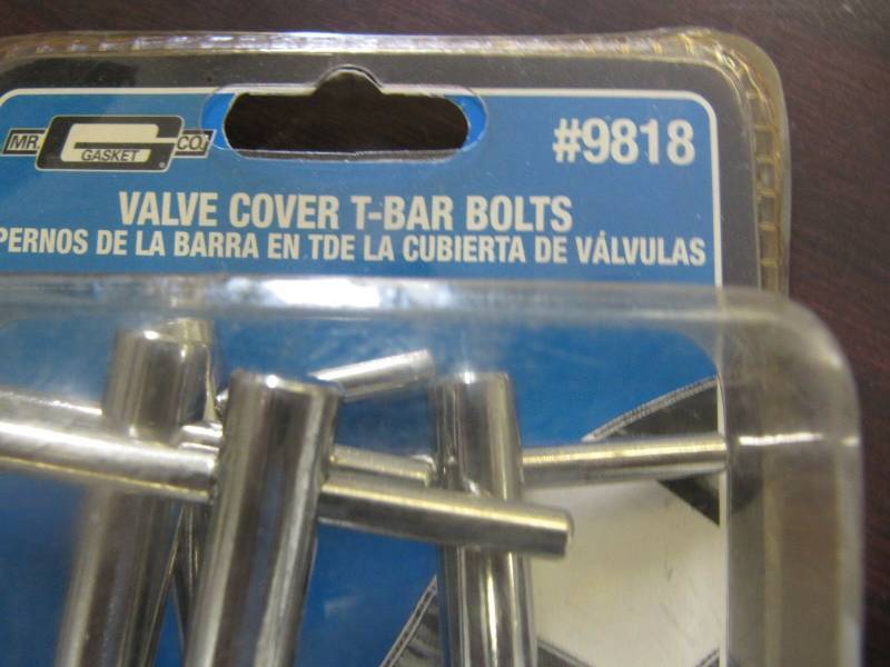 lot 1991 image: Lot of 9 Sets Mr. Gasket 9818 Valve Cover T-Bar Wing Bolts