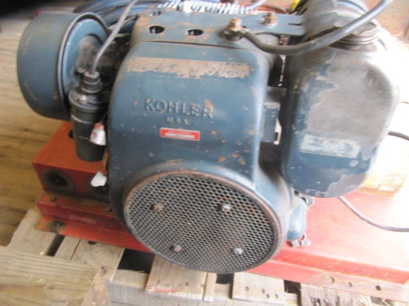 lot 1985 image: Twin Cable Goodall Start All With Kohler Engine