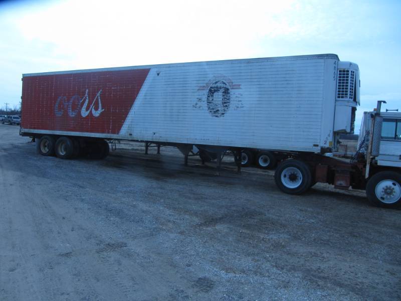 lot 2003 image: 45 TIMPTE REEFER TRAILER WITH SBII  THERMO-KING UNIT 102 OUTSIDE WIDTH 96 INSIDE