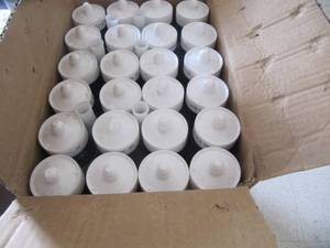 lot 1983 image: CASE OF 24 - N300 DealSeal White Silicone Sealant 10.1 oz.