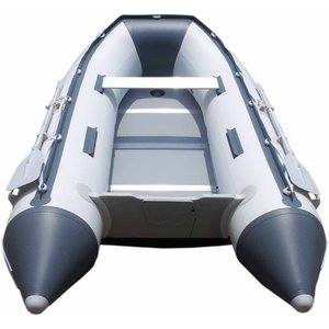 lot 25 image: Newport Vessels 10-Feet 6-Inch Newport Inflatable Sport Tender Dinghy Boat - USCG Rated (WhiteGray)
