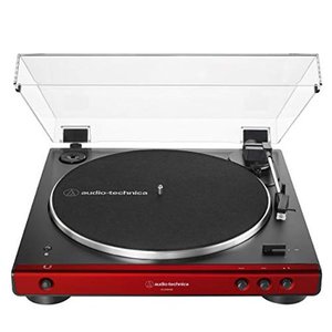 lot 44 image: Audio-Technica AT-LP60XBT-BK Fully Automatic Bluetooth Belt-Drive Stereo Turntable, Black, Hi-Fi, 2 Speed, Dust Cover, Anti-Resonance, Die-cast Aluminum Platter WATER DAMAGED BOX