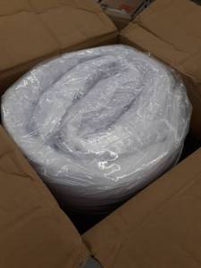 lot 60 image: Lucid 3 Lavender Infused Memory Foam Mattress Topper