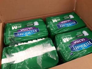lot 78 image: Medline FitRight Ultra Disposable Briefs, Medium 20 Count