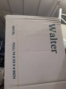 lot 94 image: Zinus 4 Inch Low Profile Metal Smart Box Spring Mattress Foundation Full