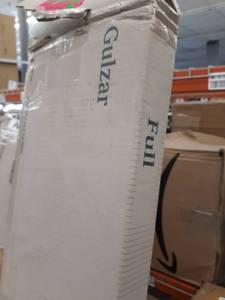 lot 102 image: Queen Bed Slats Metal Support Heavy Duty Bunkie Board Replacement Easy Assembly