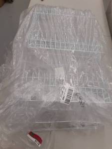 lot 118 image: Storage Dynamics 83-2189V Storage Rack, White, Packaging May Vary