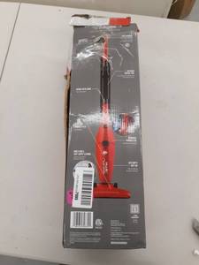 lot 124 image: Dirt Devil SimpliStik Lightweight Corded Bagless Stick Vacuum, SD20000RED