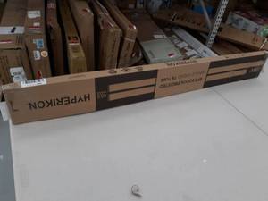 lot 143 image: Hyperikon T8 4 Foot LED Bulbs, 36 Watt Replacement (18W), LED Light Tube, 3000k, Single End, Frosted, 4 Pack