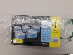 lot 147 image: Braun Clean & Renew Refill Cartridges, 6 Count, Pack of 1
