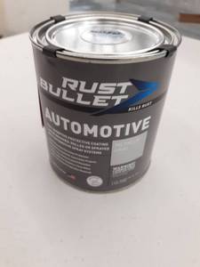 lot 153 image: RUST BULLET Automotive - Rust Inhibitor Rust Paint (Quart)