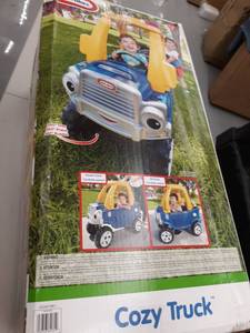 lot 176 image: Little Tikes Cozy Truck, pedal and push riding toys