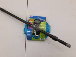 lot 219 image: Carrand 93210 Long Chenille Microfiber Wash Mop with 48 Extension Pole