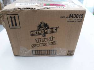 lot 251 image: Niteo Motor Medic M3815-12PK Thrust Starting Fluid for Gas & Diesel Engines - 11 oz, (Case of 12)