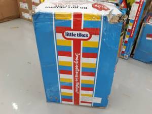 lot 260 image: Little Tikes Jump n Slide Inflatable Bounce House