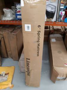 lot 267 image: Linenspa 6 Traditional Innerspring Mattress-in-a-Box