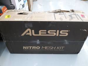 lot 278 image: Alesis Nitro Mesh Electronic Drum Kit (new)