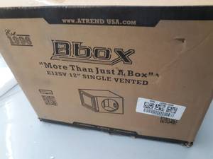 lot 282 image: Atrend E12S - 12 Single Sealed Subwoofer Enclosure