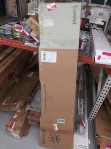 lot 302 image: Zinus Lorelei 14 Inch Platforma Bed Frame  Mattress Foundation  No Box Spring Needed  Steel Slat Support, Queen