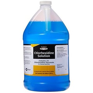 lot 329 image: Chlorhexidine 2% for Horses & Dogs, One Gallon