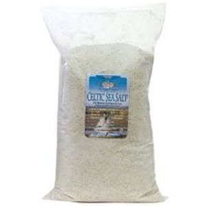 lot 335 image: Celtic Sea Salt Bath Salt Bag, Light Grey, 22 Pound