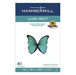 lot 420 image: Hammermill Laser Print Office Paper, 98 Brightness, 24 lb - White