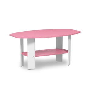 lot 435 image: Furinno Simple Design Coffee Table, Multiple Colors