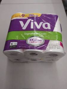 lot 457 image: Viva signature cloth 6 big rolls