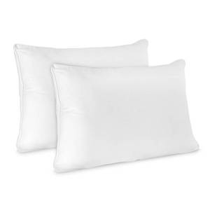 lot 458 image: BioPEDIC Low Profile Flat Sleeping Pillows, 2-Pack