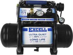 lot 230 image: excell Sac22Hpe Excell SAC22HPE 2 Gallon Ultra Quiet Air Compressor