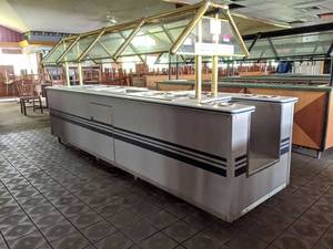 lot 3568 image: Buffet Station, Parts Only Copper Stripped Out