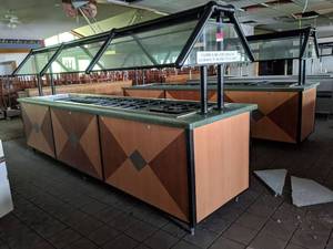 lot 3569 image: Buffet Station, Parts Only Copper Stripped Out