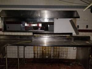 lot 3604 image: Entire Kitchen Items, Most Appliances Have Been Stripped Off Copper