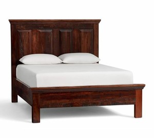 lot 47714 image: Bowry Reclaimed Wood Bed Queen