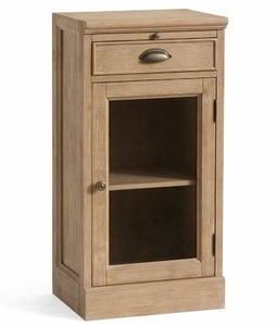 lot 47719 image: Modular Bar Cabinet with glass door