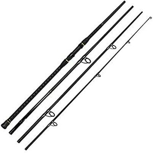 lot 1048 image: Fiblink Sapphire 4-Piece Surf Spinning Fishing Rod Portable Carbon Fiber Travel Fishing Rod - Used