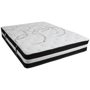 lot 1060 image: Flash Furniture Capri Comfortable Sleep 12 Inch Foam and Pocket Spring Mattress, Queen Mattress in a Box