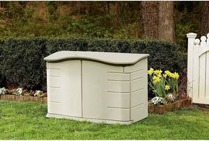 lot 1079 image: Rubbermaid Horizontal Storage Shed, small