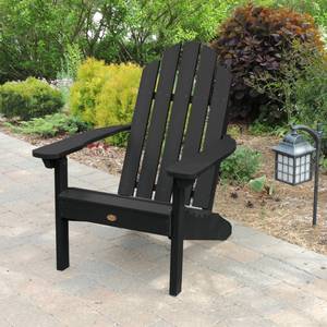 lot 1084 image: Highwood AD-CLAS1-BKE Classic Westport Adirondack Chair, Black