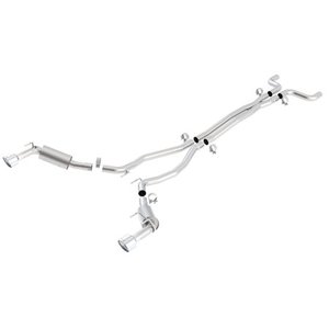 lot 6914 image: Borla 140280 Cat-Back Exhaust System - CAMARO 10 6.2L V8 ATMT RWD 2DR