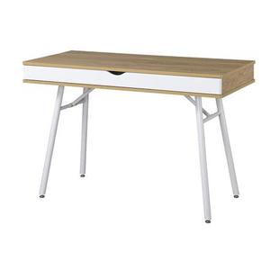 lot 6944 image: Techni Mobili Modern Multi Computer Desk with Storage, 30 x 21.7 x 45.3, Pine