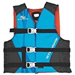 lot 6957 image: STEARNS Antimicrobial Nylon Youth Vest, Blue