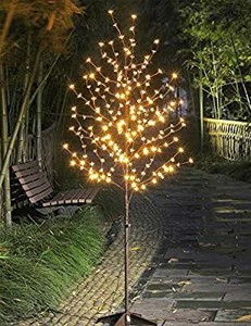 lot 6958 image: Lightshare LED Blossom Tree, 6.5 Feet, Warm White