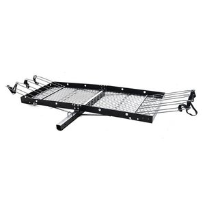 lot 6964 image: Tow Tuff TTF-2762KR Steel Cargo Carrier with Bike Rack