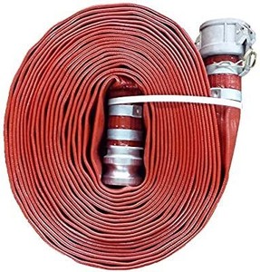 lot 6976 image: Red Fire Hose 3 x 100