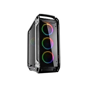lot 7234 image: Cougar Panzer EVO RGB Black ATX Full Tower RGB LED Gaming Case with Remote