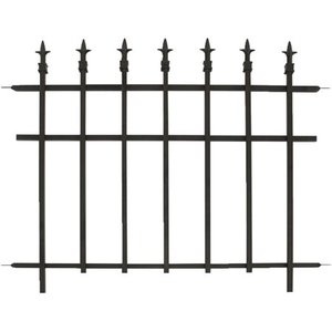 lot 7237 image: Panacea Products Classica Finial Section, Black