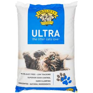 lot 7250 image: Precious Cat Ultra Premium Clumping Cat Litter, 40 pound bag